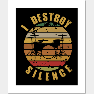 destroy silence Posters and Art